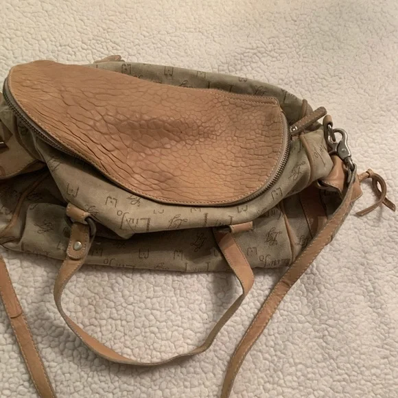 Lui Jo | Slouchy Beige Handbag Pink Interior Soft - Picture 6 of 12